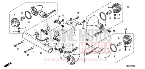 CLIGNOTANT VT750C8 de 2008